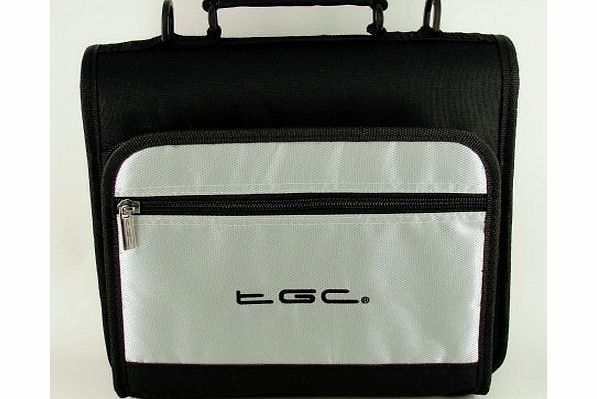 New Silver amp; Black Shoulder Carry Case Bag for the Philips PD7006P/05 18 cm/7`` LCD Portable DVD Player