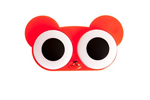 Animal Contact Lens Cases (Red Bear)