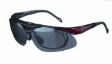 TGS Sunwise Sports Performance `San Paolo` Sunglasses with 3 interchangeable flip-up Lenses (Unisex)