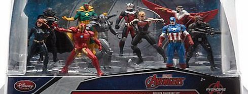 The Avengers Marvel Avengers Deluxe Figurine Set Featuring Captain America: Civil War complete collection