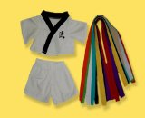 The Bear Mill KARATE OUTFIT FITS 15 BUILD A BEAR FACTORY