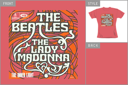 Beatles (Lady Madonna) Skinny Fitted T-shirt