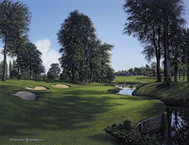 The Belfry 10th Hole Limited Edition Golf Print