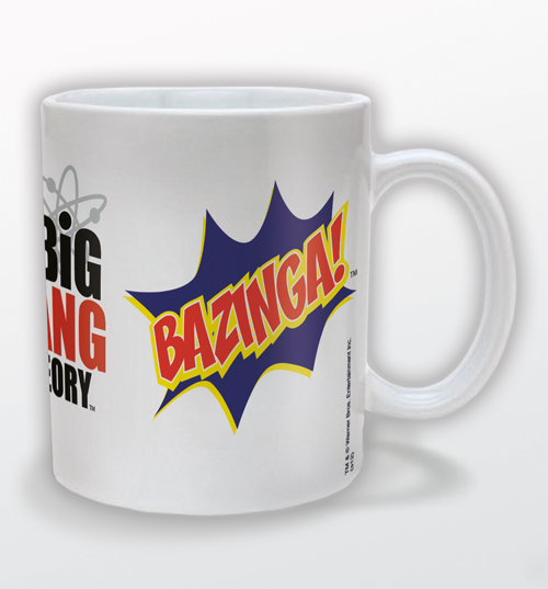 Big Bang Theory Bazinga Burst Mug