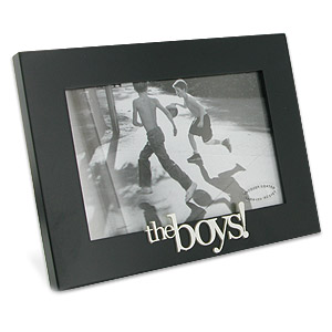 The Boys Black and Silver Photo Frame
