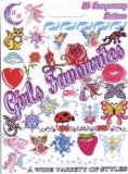 Assorted Pack of 50 Girls Favourite Temporary Tattoos
