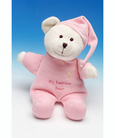 The Cuddle Factory Pink 11 BEDTIME BEAR.