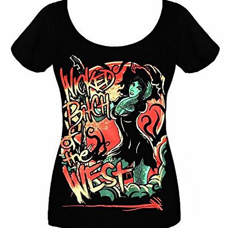 Wicked Bitch Of The West T Shirt (XLARGE)