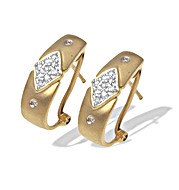 9K White Gold Diamond Detail Earrings (0.20ct)