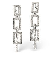 The Diamond Store.co.uk Chandelier Earrings 0.57CT Diamond 9K White Gold