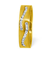 The Diamond Store.co.uk LADIES 18K GOLD DIAMOND WEDDING RING 0.30CT H/SI