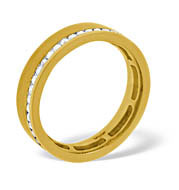 The Diamond Store.co.uk LADIES 18K GOLD DIAMOND WEDDING RING 0.38CT G/VS