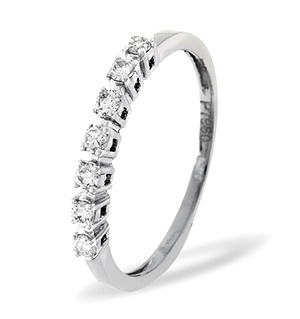Platinum and Diamond 0.29CT Eternity Ring