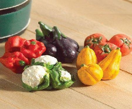The Dolls House Emporium Pack of Five Vegetables (PR)