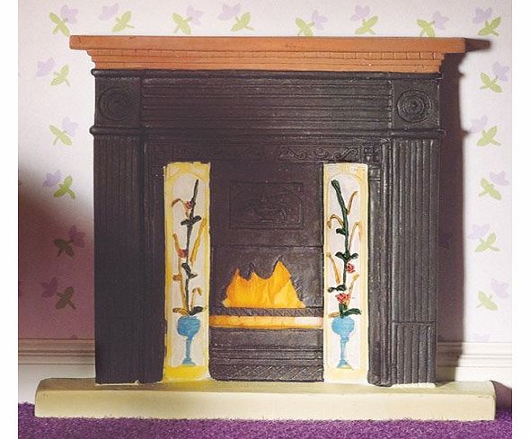 The Dolls House Emporium Victorian Black Fireplace (PR)