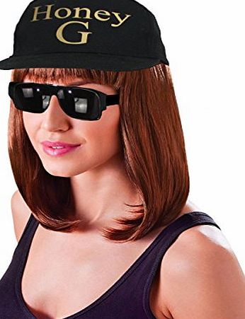 The Dragons Den Adults Unisex Honey G Gangster Rapper Fancy Dress Accessory Kit