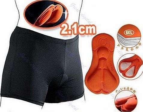 The end Bike Bicycle Cycling Underwear Shorts Pants 3D Padded Men Women Size XL