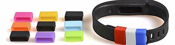 The Friendly Swede Silicone Fasteners for Fitbit Flex Wristband (12 Pack)