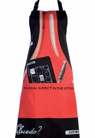 The Gift Experience Miss Scarlett Cluedo Apron