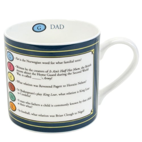 The Gift Experience Trivial Pursuit Dad China Mug