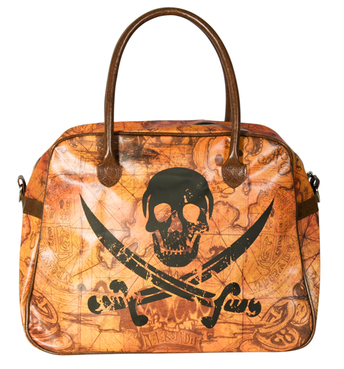 The Goonies Map and Logo Overnight Bag