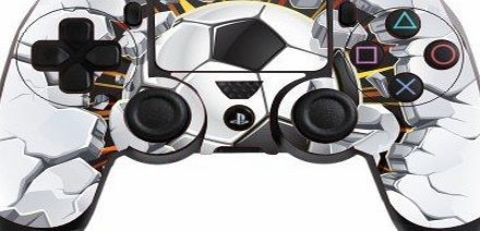 the grafix studio Football Wall Playstation 4 (PS4) Controller Sticker / Skin / Decal / PS25