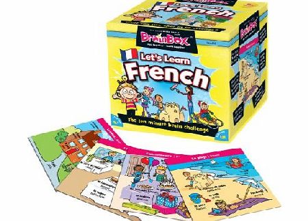 The Green Board Game Co. BrainBox - Lets Learn French