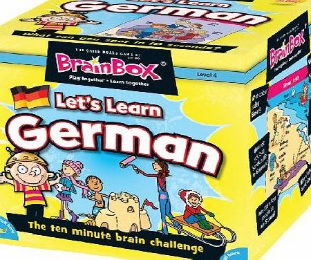 The Green Board Game Co. BrainBox - Lets Learn German