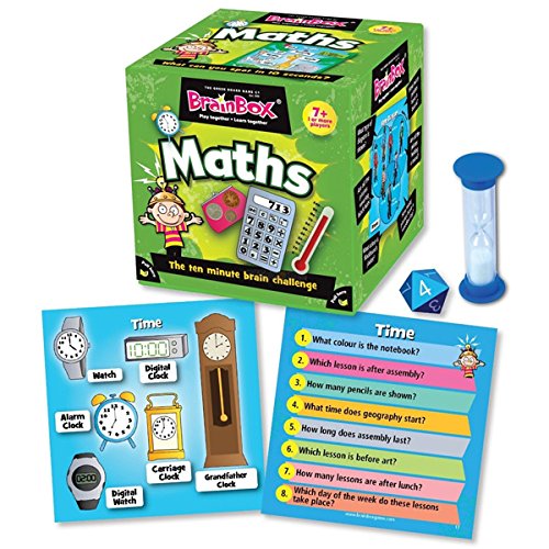 The Green Board Game Co. BrainBox - Maths