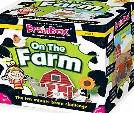 The Green Board Game Co. BrainBox On The Farm