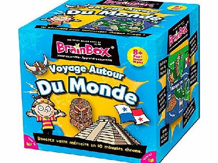 The Green Board Game Co. BrainBox: Voyage Autour Du Monde
