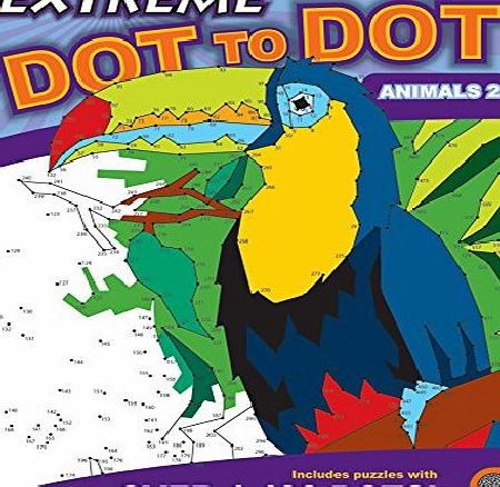 The Green Board Game Co. Extreme Dot to Dot Animals 2