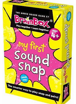 My First Sound Snap Card Game