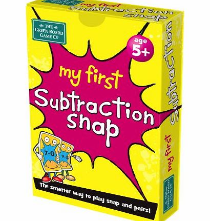 The Green Board Game Co. Subtraction Snap Card Game
