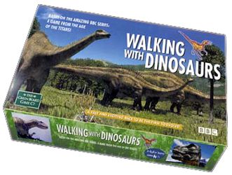 The Green Board Game Company BBC Walking with Dinosaurs Board Game