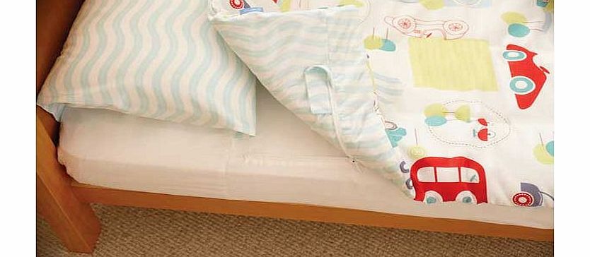 The Gro Company Gro To Bed Cot Bed Bedding Set - All Aboard