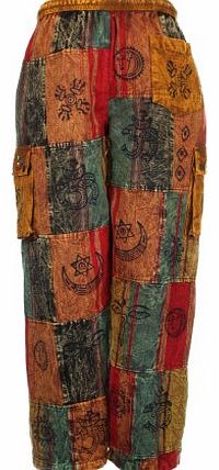 Nepalese Patchwork Trousers L