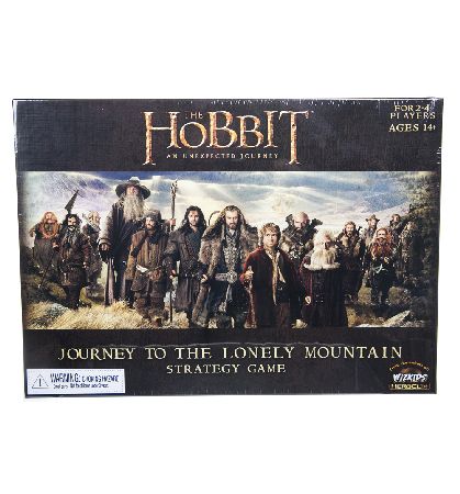 The Hobbit Journey To Lonely Mountain Board Game