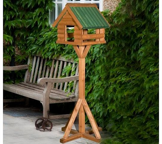 The Hutch Company Fordwich Bird Table Fully Assembled