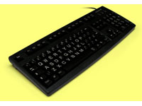 Keyboard Company High Visibility Keyboard and Cover KBC-CVR-HIVIS-WB - keyboard