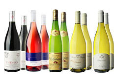 the Loire and Alsace Sample Case, 12 bottles