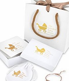 The London Baby Store Gold Little Princess Baby Bracelet Special New Arrival Birthday Gift (Also Available in Rose Gold and Silver)