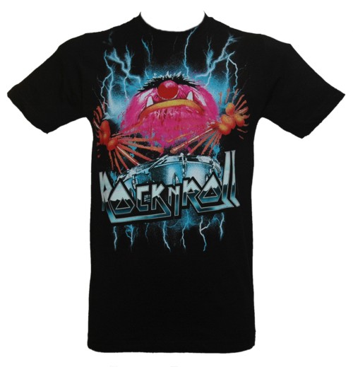 Animal Rock N Roll Men` T-Shirt