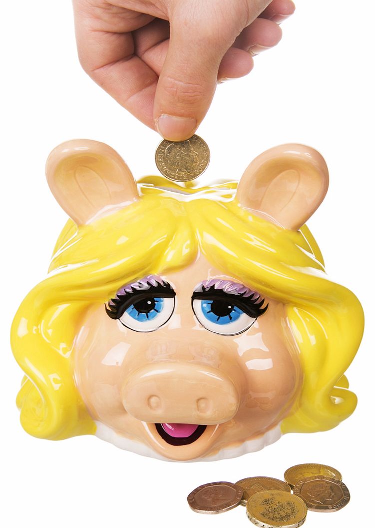 Muppets Miss Piggy 3D Ceramic Money Box