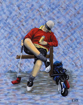 The Nineteenth Limited Edition Golf Print by