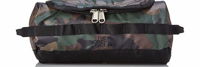 Base Camp Travel Canister - Military Green Woodland Print/TNF Black, Small
