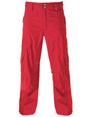 Mens Monte Cargo Pant - Chilli Pepper Red
