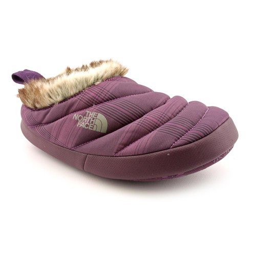 Nuptse Tent Mule Fur II Slippers - Baroque Purple/Graphite Grey