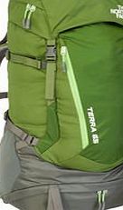 The North Face Outdoor Explore Terra 65 Backpack S/M 80 cm scallion green - tree frog green