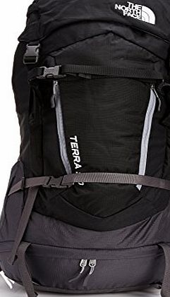 The North Face Unisex Adult Terra 50 Liter Backpack - TNF Black/Monument Grey, Large/X-Large